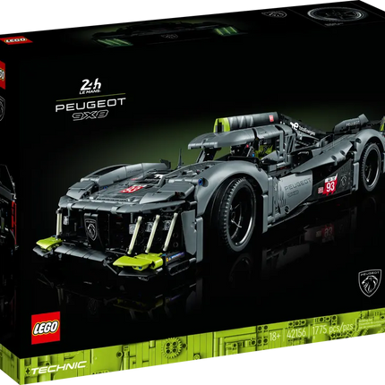 LEGO Peugeot 9x8 24h Le Mans Hybrid Hypercar (42156) 2023