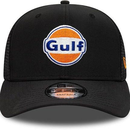 McLaren F1 New Era Gulf Special Edition Trucker Black Baseball Cap