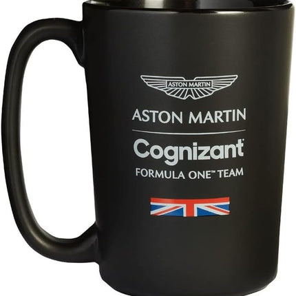 Aston Martin F1 Team Official Matt Black Mug