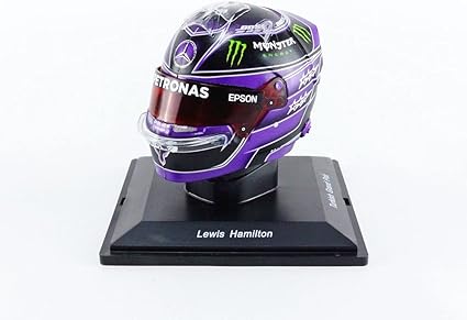 Mercedes AMG Petronas Lewis Hamilton 1/5 Scale Mini Helmet 2020 Turkish Champion