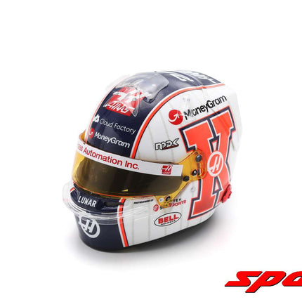 Haas F1 Team Kevin Magnussen 2023 Miami GP 1/5 Scale Mini Helmet