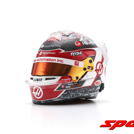 Haas F1 Team Kevin Magnussen 2023 Singapore GP 1/5 Scale Mini Helmet