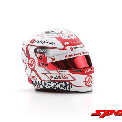 Haas F1 Team Kevin Magnussen 2023 Singapore GP 1/5 Scale Mini Helmet