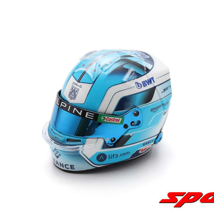 Alpine F1 Pierre Gasly 2024 Season Spark 1:5 Scale Mini Model Helmet