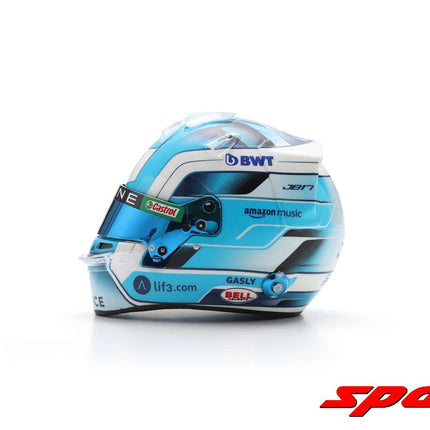 Alpine F1 Pierre Gasly 2024 Season Spark 1:5 Scale Mini Model Helmet