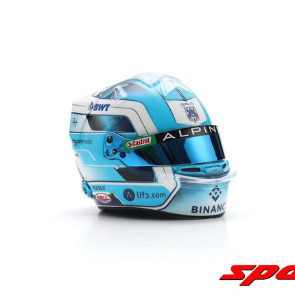 Alpine F1 Pierre Gasly 2024 Season Spark 1:5 Scale Mini Model Helmet