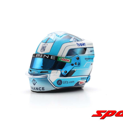 Alpine F1 Pierre Gasly 2024 Season Spark 1:5 Scale Mini Model Helmet