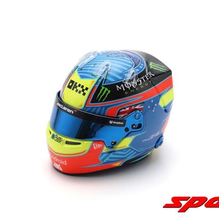 McLaren Spark Oscar Piastri 2024 F1 Grand Prix 1/5 Scale Model Helmet