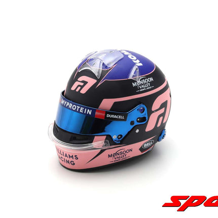 Williams F1 Team Alex Albon 2024 1/5 Scale Mini Helmet