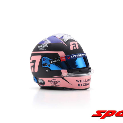 Williams F1 Team Alex Albon 2024 1/5 Scale Mini Helmet