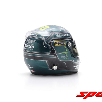 Aston Martin F1 Team Lance Stroll 1/5 Scale Mini Helmet 2024