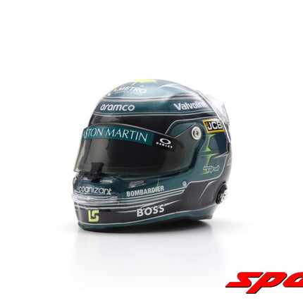 Aston Martin F1 Team Lance Stroll 1/5 Scale Mini Helmet 2024