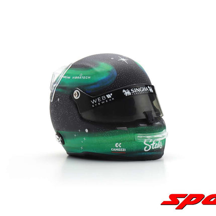 Stake F1 Team Kick Sauber Valtteri Bottas 2024 1/5 Scale Mini Helmet