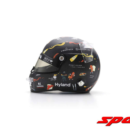 Stake F1 Team Kick Sauber Team Valtteri Bottas Australian GP 1/5 Scale Mini Helmet 2024