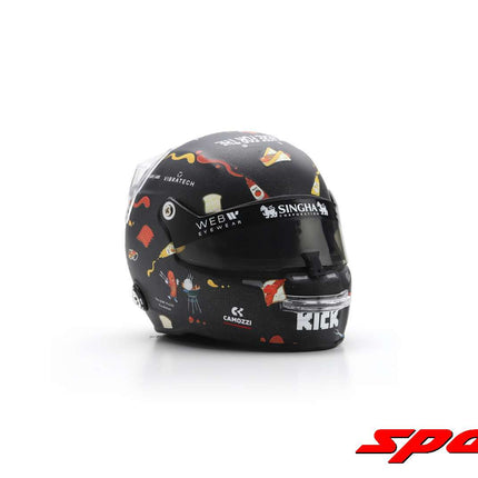 Stake F1 Team Kick Sauber Team Valtteri Bottas Australian GP 1/5 Scale Mini Helmet 2024