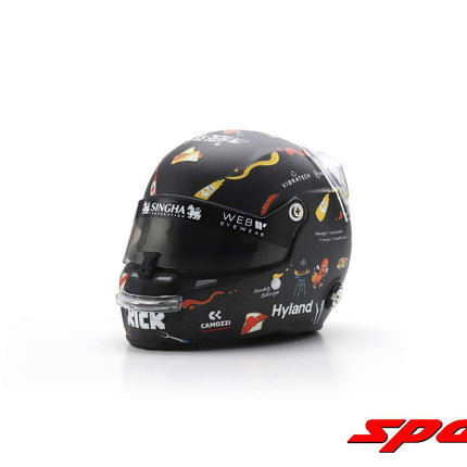 Stake F1 Team Kick Sauber Team Valtteri Bottas Australian GP 1/5 Scale Mini Helmet 2024