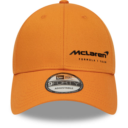 McLaren F1 Team New Era 9FORTY Flawless Papaya Baseball Cap