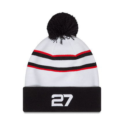 Haas F1 Team Nico Hulkenberg Cuff Knit Beanie Hat