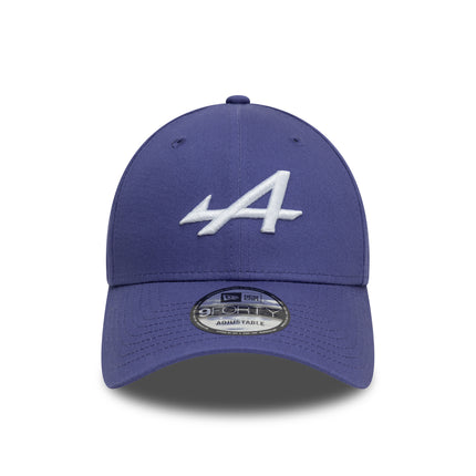 Alpine F1 Team New Era 9FORTY Seasonal Indigo Purple Baseball Cap