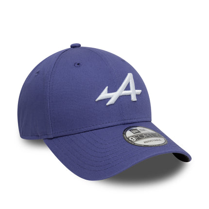 Alpine F1 Team New Era 9FORTY Seasonal Indigo Purple Baseball Cap