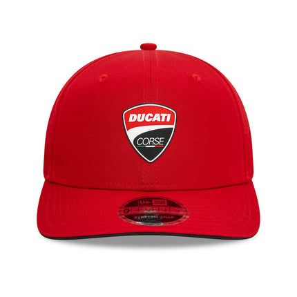 Ducati Corse New Era Core Logo Red Baseball Cap