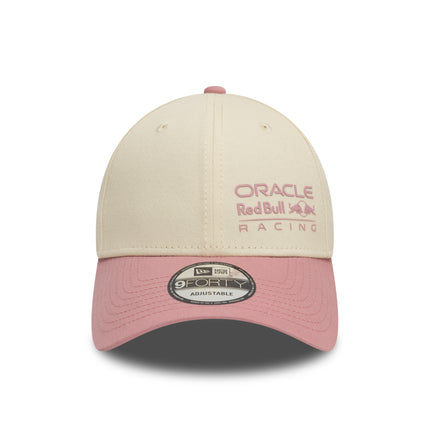 Red Bull Racing F1 New Era Contrast Pink Beige Baseball Cap