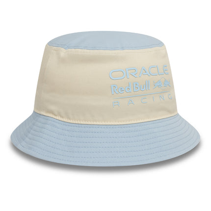 Red Bull Racing F1 New Era Seasonal Pastel Blue Bucket Hat