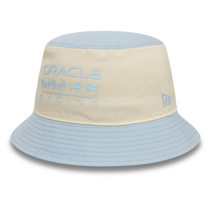 Red Bull Racing F1 New Era Seasonal Pastel Blue Bucket Hat