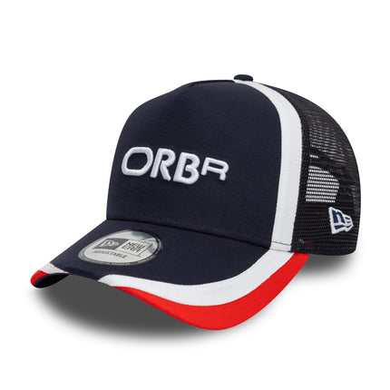 Red Bull Racing F1 New Era ORBR Retro Logo Navy Trucker Baseball Cap