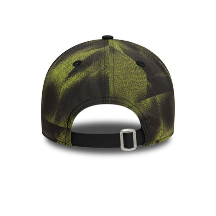 VR46 Valentino Rossi New Era 9FORTY Halftone Sublimation Black / Neon Yellow Baseball Cap