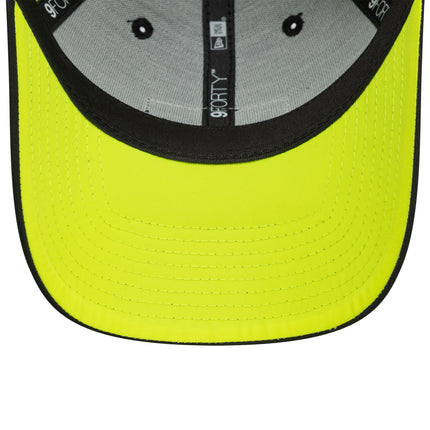 VR46 Valentino Rossi New Era 9FORTY Halftone Sublimation Black / Neon Yellow Baseball Cap