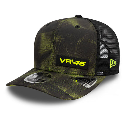 VR46 Valentino Rossi New Era 9FIFTY Halftone All Over Print Baseball Cap