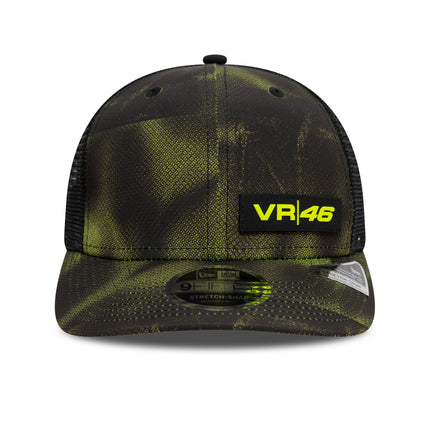 VR46 Valentino Rossi New Era 9FIFTY Halftone All Over Print Baseball Cap