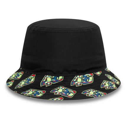 VR46 Valentino Rossi New Era Sun Moon Tapered Bucket Hat