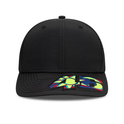 VR46 Valentino Rossi New Era 9FIFTY Sun Moon Black Baseball Cap