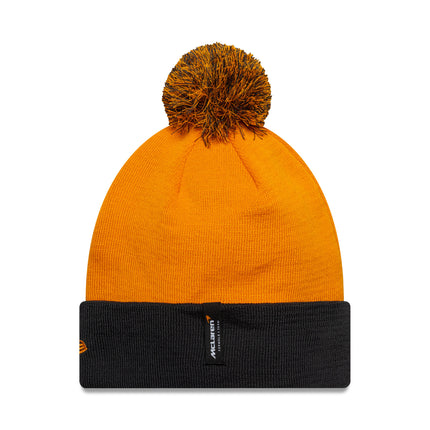 McLaren F1 New Era Sustainable Bobble Beanie Hat