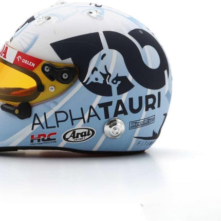 Alpha Tauri F1 Team Yuki Tsunoda Singapore GP 1/5 Scale Mini Helmet