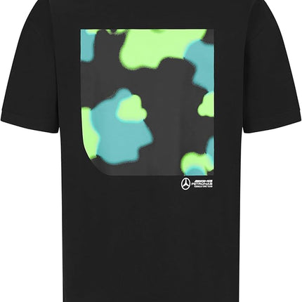 Mercedes AMG Petronas F1 Spray Camo Graphic T-Shirt