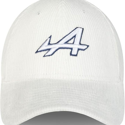 Alpine F1 Team New Era Cord White Baseball Cap