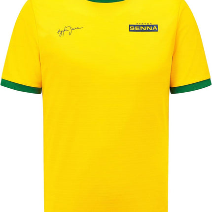 Ayrton Senna Football Jersey T-Shirt