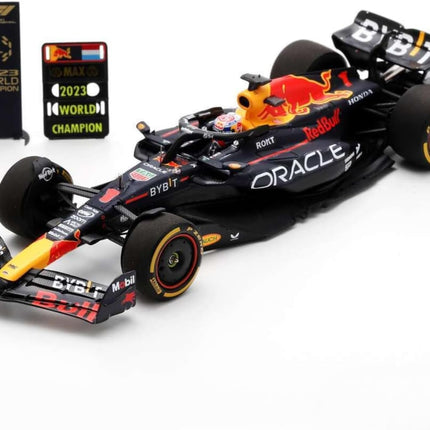 Spark Red Bull F1 #1 Max Verstappen Qatar Win 2023 1/43 Scale Model Racing Car