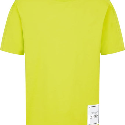 Aston Martin F1 Logo Lime Green T-Shirt