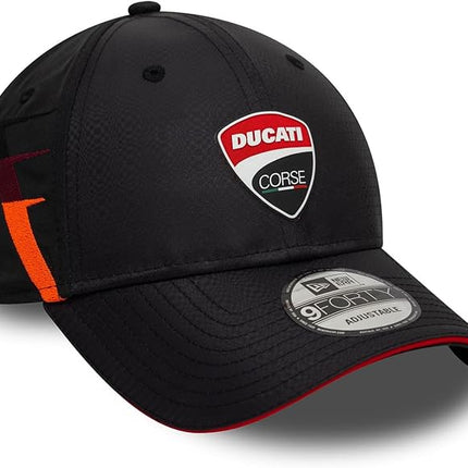 New Era 9Forty Strapback Cap - Ducati Motor Gradient Print Black