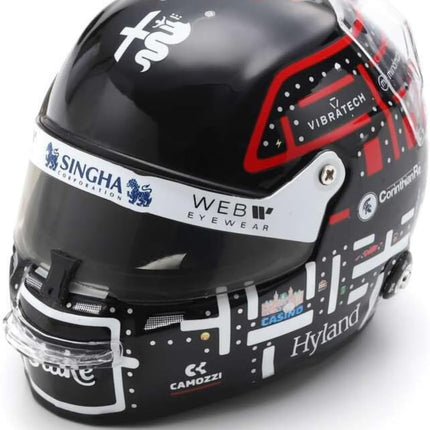 Alfa Romeo Stake F1 Kick Sauber Valtteri Bottas Monaco GP 1/5 Scale Mini Helmet