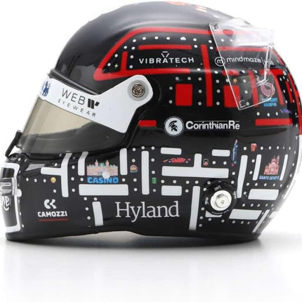 Alfa Romeo Stake F1 Kick Sauber Valtteri Bottas Monaco GP 1/5 Scale Mini Helmet