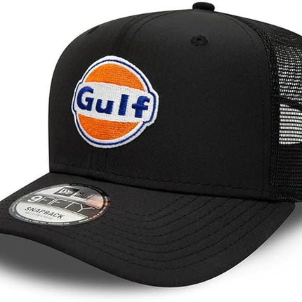 McLaren F1 New Era Gulf Special Edition Trucker Black Baseball Cap