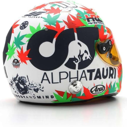 Alpha Tauri F1 Team Yuki Tsunoda Italian GP 1/5 Scale Mini Helmet