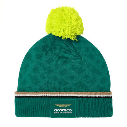 Aston Martin F1 Team Green Beanie Hat 2024