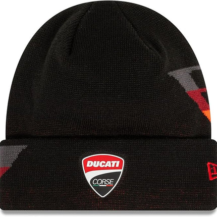 Ducati Corse New Era Core Logo Cuff Knit Beanie Hat