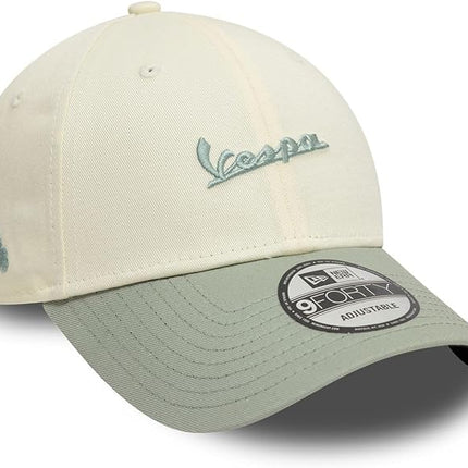 New Era 9Forty Strapback Cap - Vespa Ivory Beige